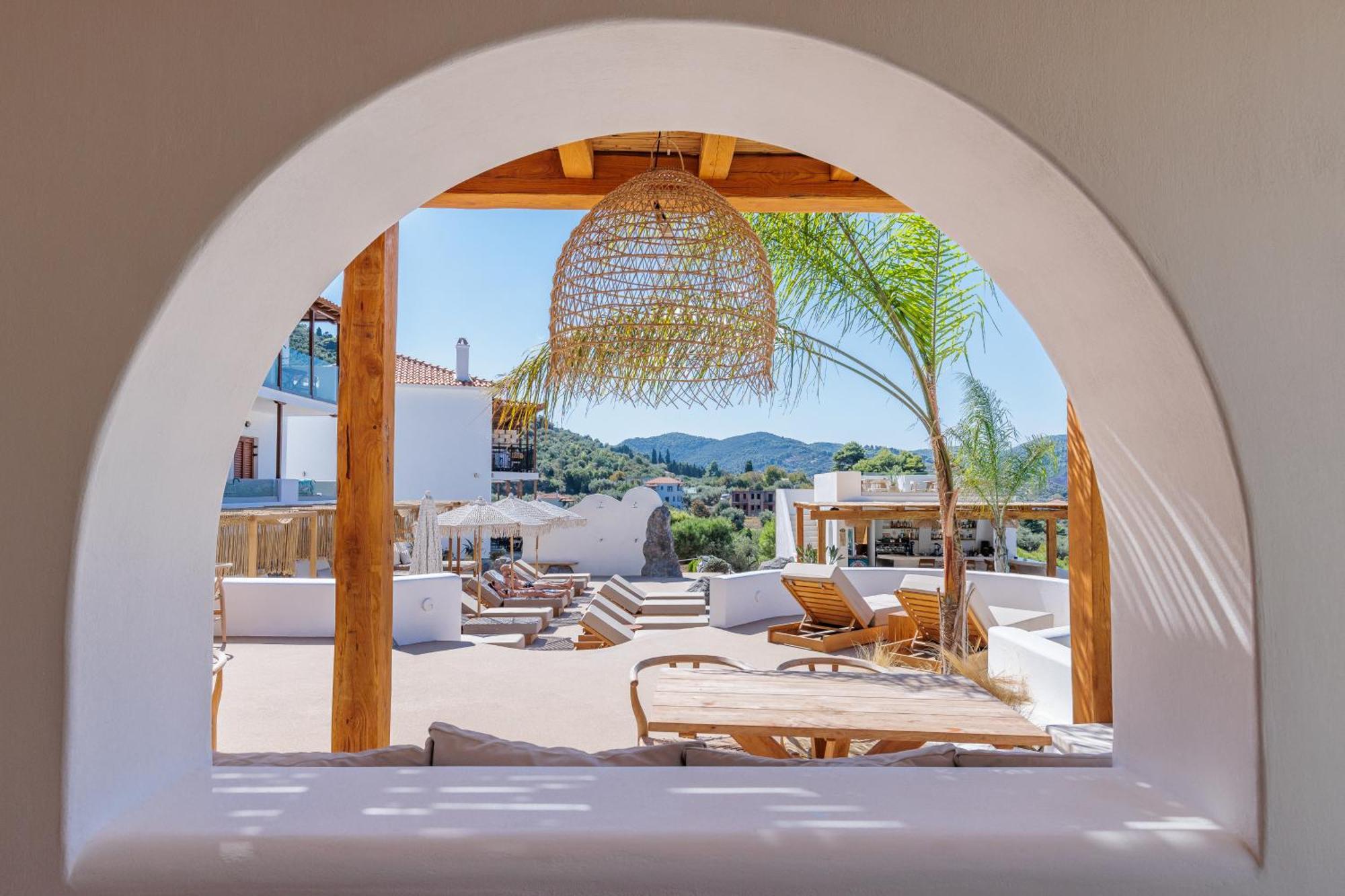 Evlalia Studios & Villas Skopelos Town Exterior foto