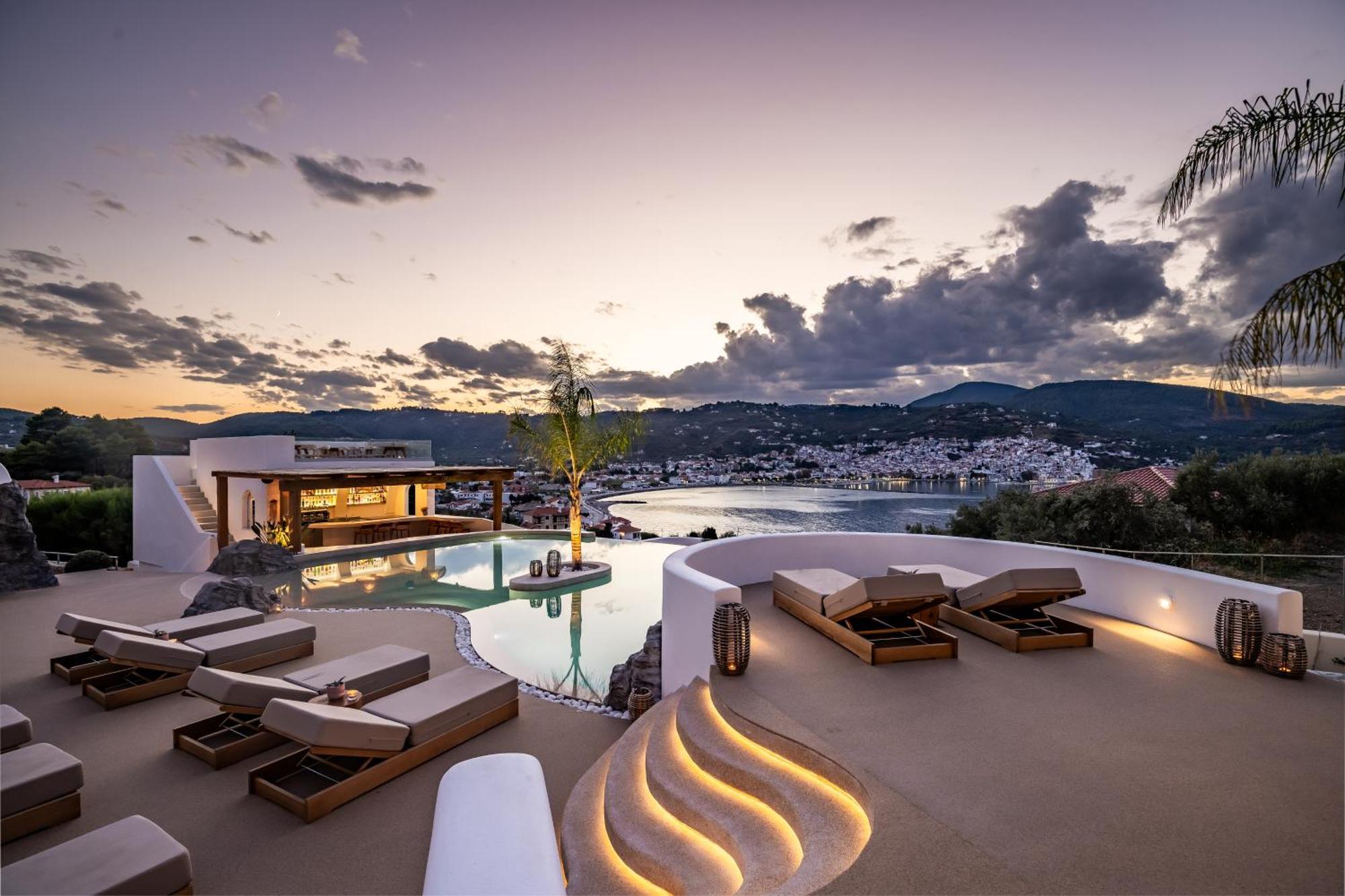 Evlalia Studios & Villas Skopelos Town Exterior foto