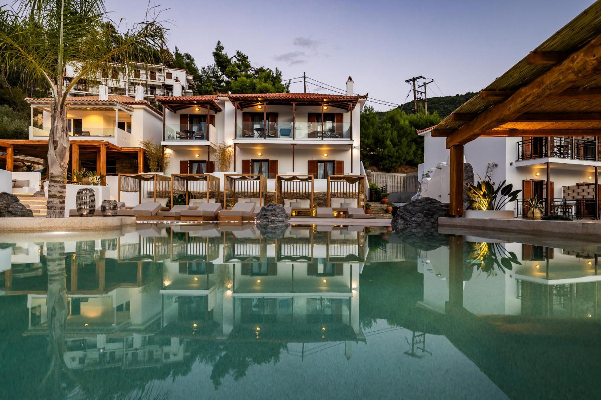 Evlalia Studios & Villas Skopelos Town Exterior foto