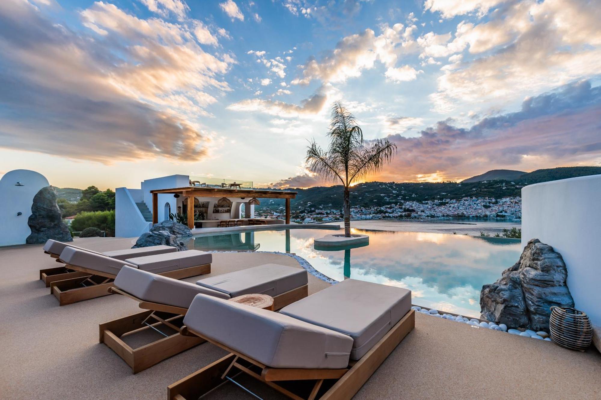 Evlalia Studios & Villas Skopelos Town Exterior foto